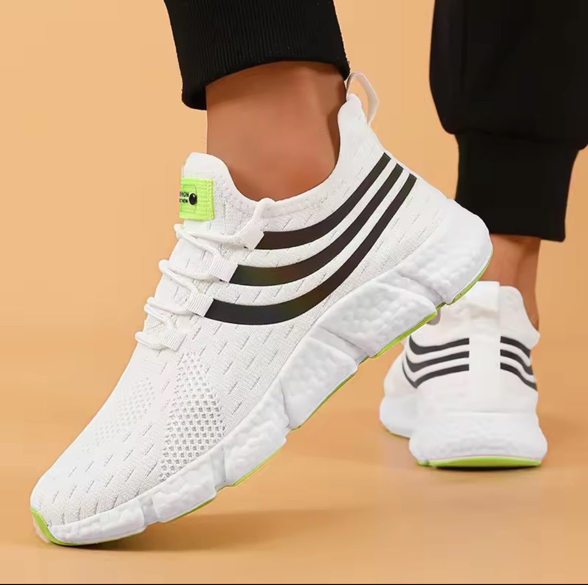 Step into Comfort and Style with Men’s Breathable Classic Running Sneakers – Lightweight, Slip-on Mesh Shoes for Outdoor Walking & Sports