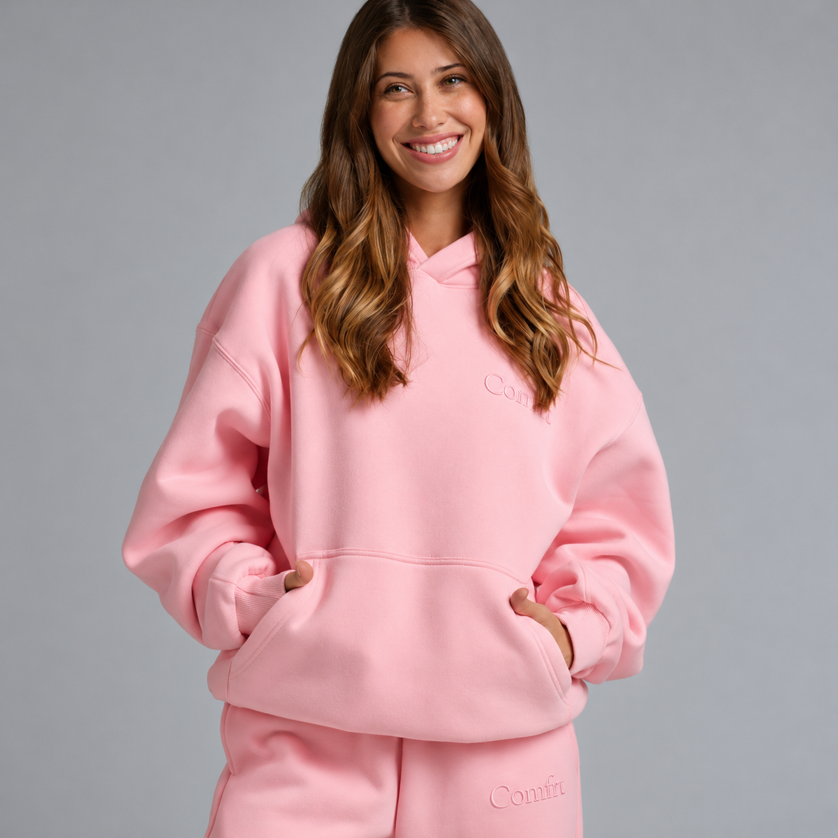 Comfrt Minimalist Hoodie – Mega Oversized Heavyweight Fleece Hoodie