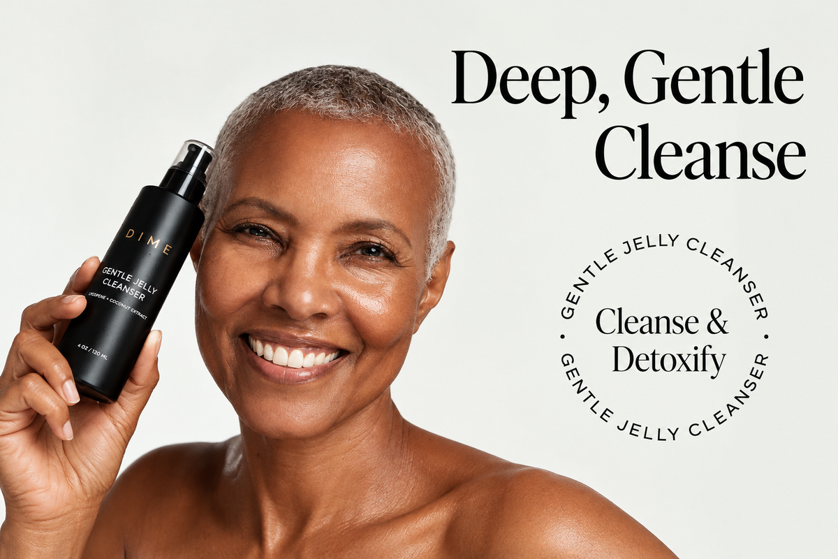 DIME Beauty Gentle Jelly Cleanser 120ml – Hydrating Facial Gel Cleanser