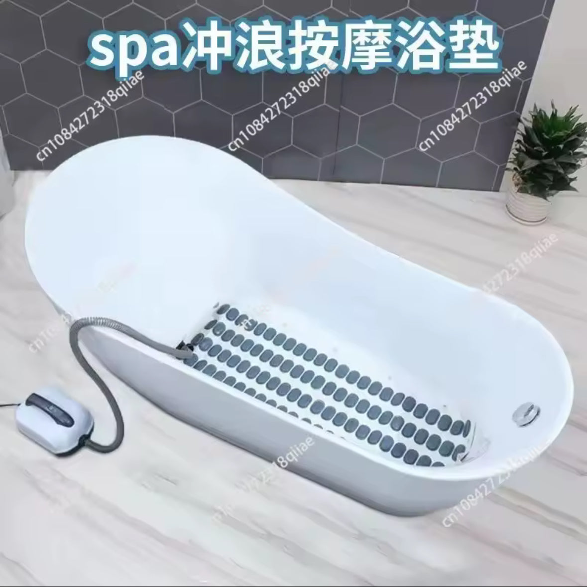 Bubble Bath Spa Massage Mat for Bathtub – Home Surfing Portable Jacuzzi Spa