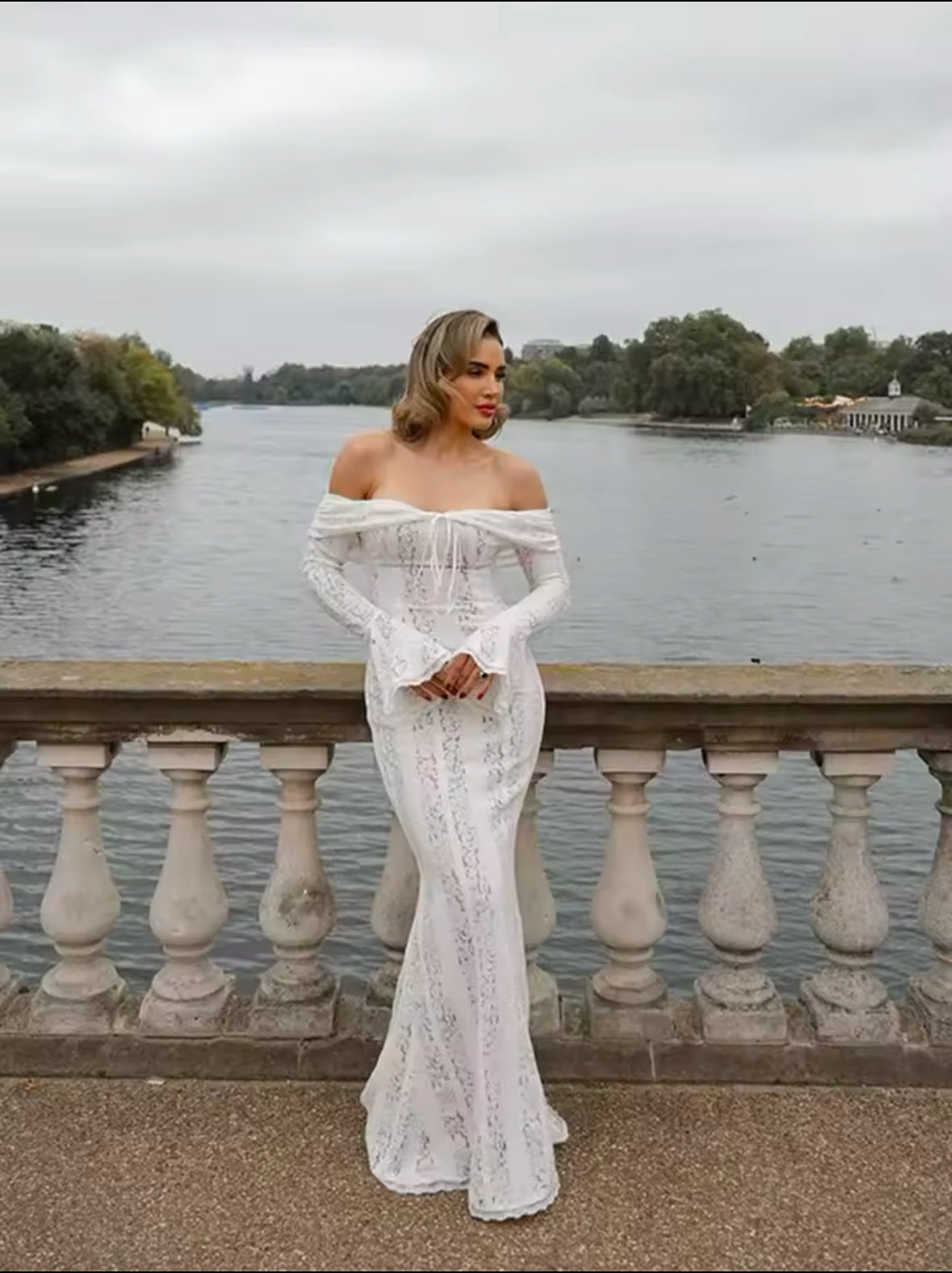 Sexy Lace Backless Slim Dress for Women – Strapless Off-Shoulder Party & Clubwear 2025