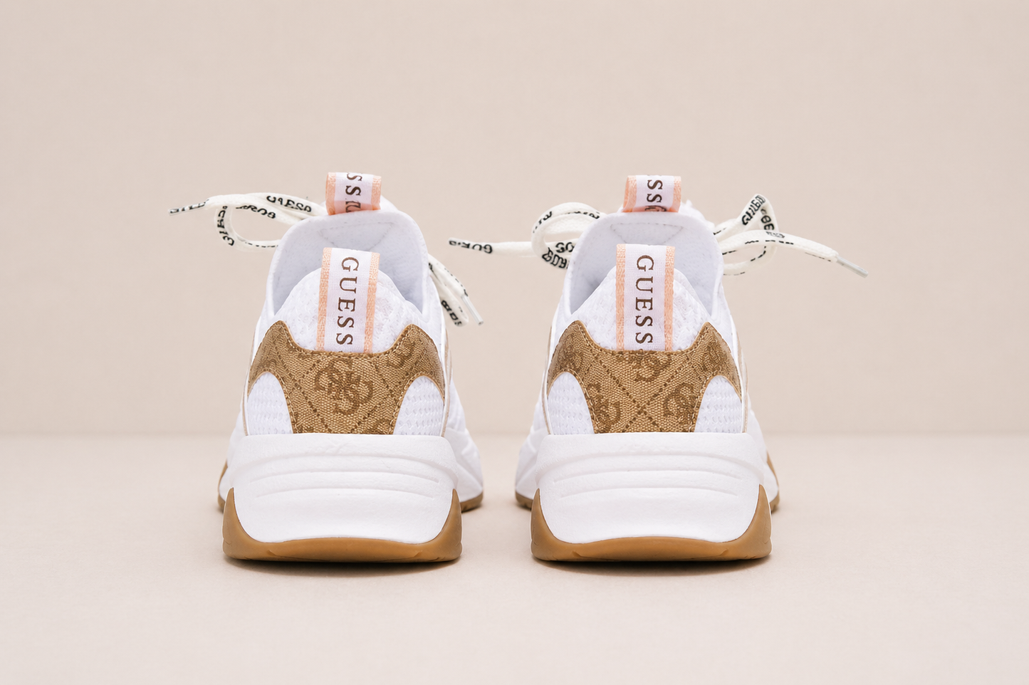 Luxury White Sneakers Breathable Comfort Clean Elegant Look All Season Women - UltraChic