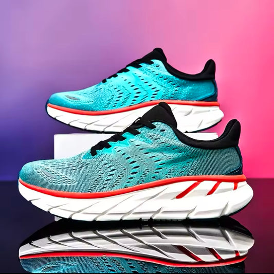 2025 New Men’s Running Shoes – Cushioned, Stylish Outdoor Sports Jogging Sneakers with Classic Design, Available in Plus Sizes 39-46
