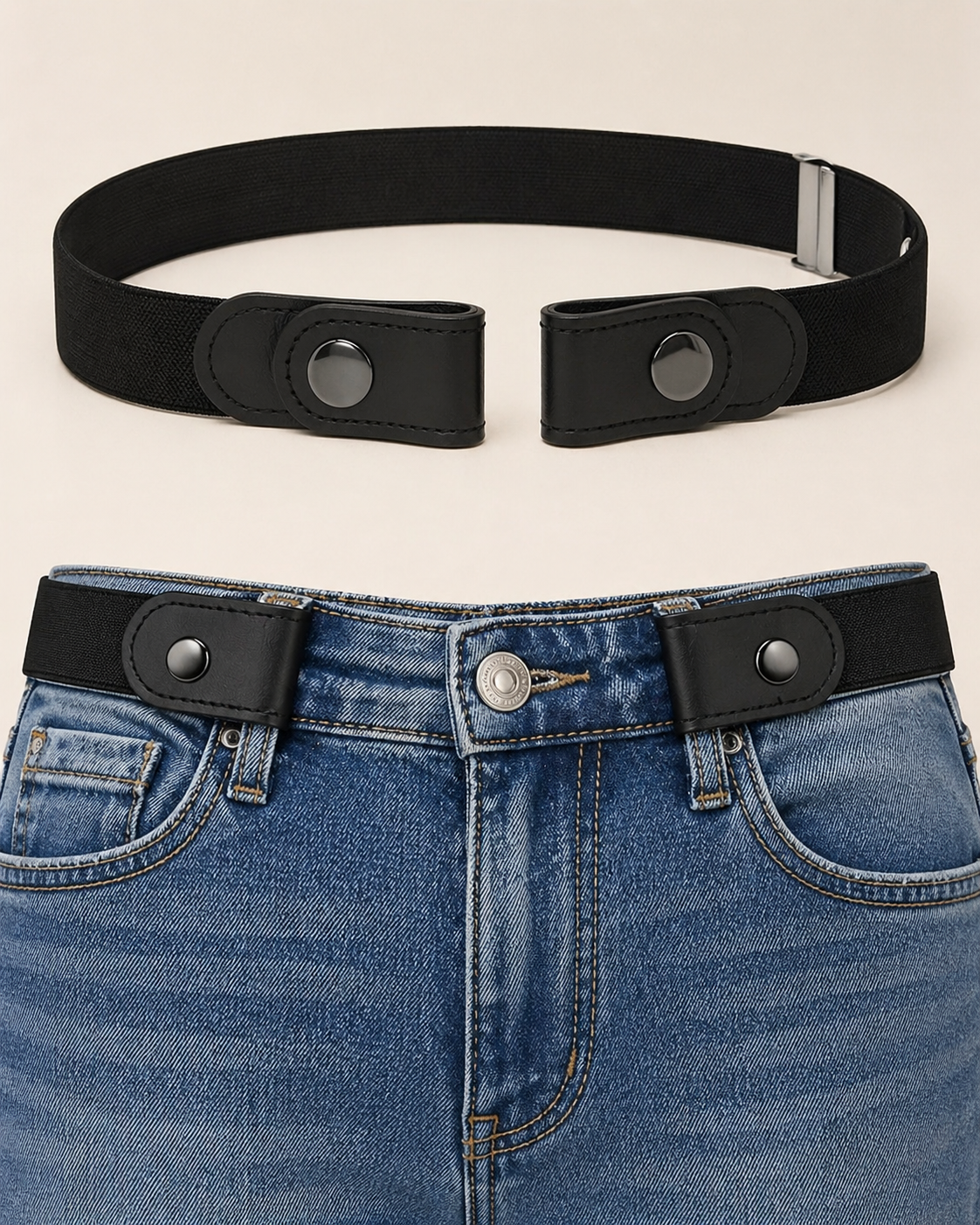 Invisible Elastic Belt No Buckle Comfort Clean Fit Effortless Style All Season Unisex - UltraChic