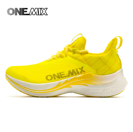 ONEMIX Carbon Plate Marathon Running Shoes | Professional Racing Sneakers with Ultra-light Rebound & Shock-relief for Superior Performance and Stable Support