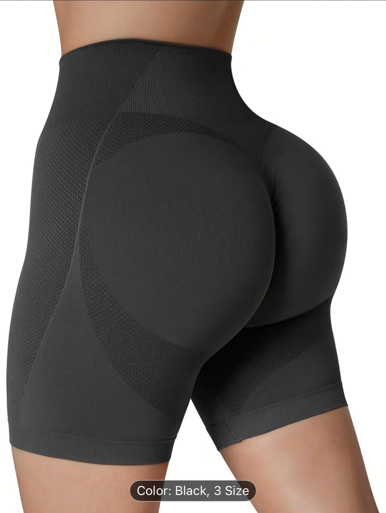 Seamless Butt Lift Sports Shorts – High Elastic Stretch Autumn Fitness Activewear for Women - UltraChic