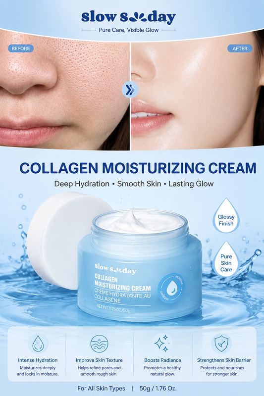 Slow Sunday Collagen Glow Moisturizing Face Cream - UltraChic