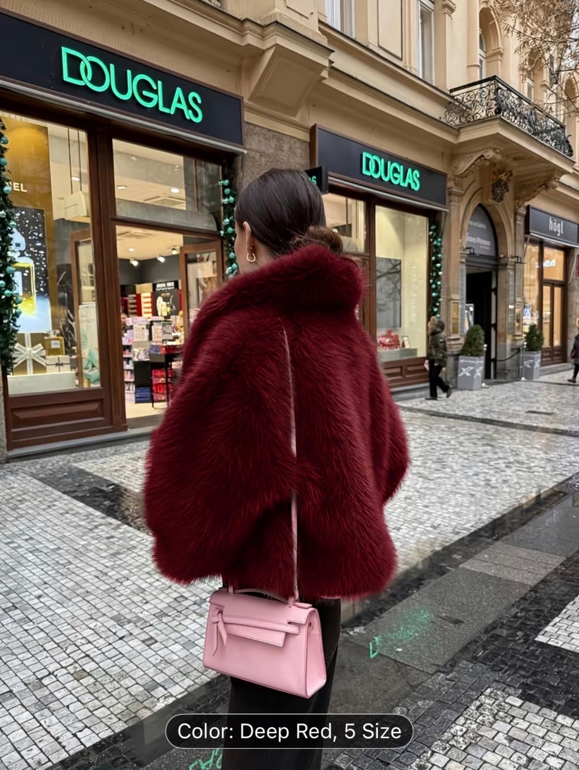 Women’s Faux Fur Winter Short Coat – Warm Plush Fashion Jacket for Cold Weather - UltraChic