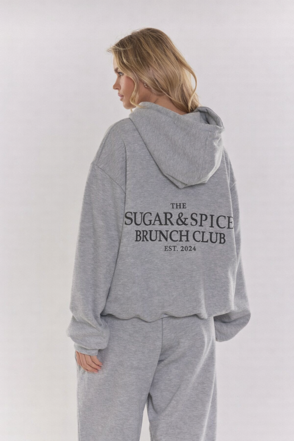 Women’s Graphic Print Cozy Hoodie – Cute Winter Casual Coffee Club Sweatshirt