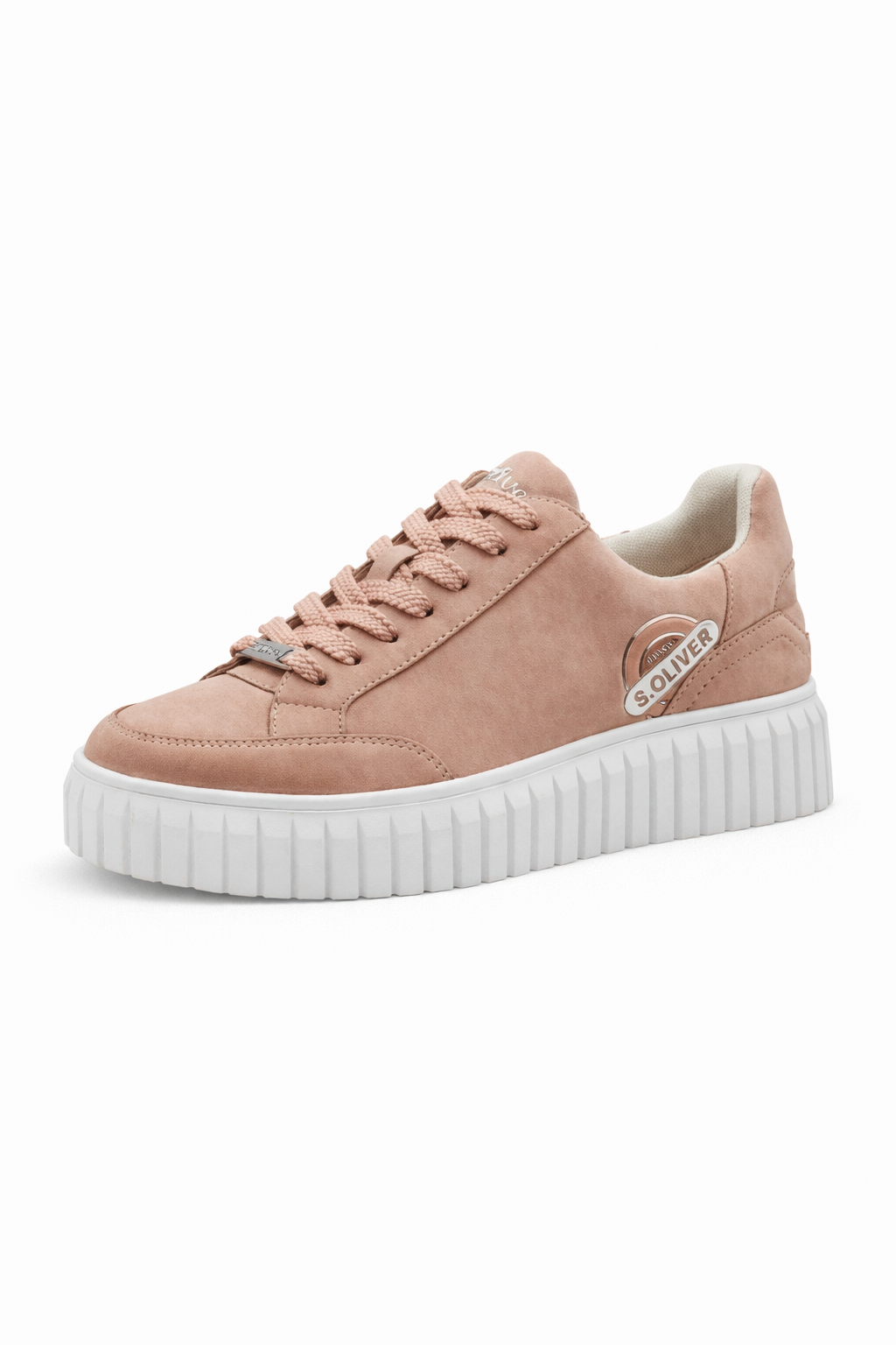 Women’s Platform Sneakers – Minimal Vegan Leather Shoes for Spring & Everyday Wear