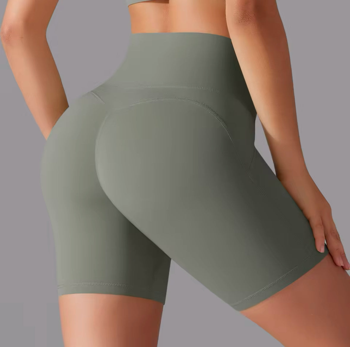 High Waist Yoga Shorts for Women – Breathable Fitness, Running & Cycling Gym Shorts for Summer Workouts