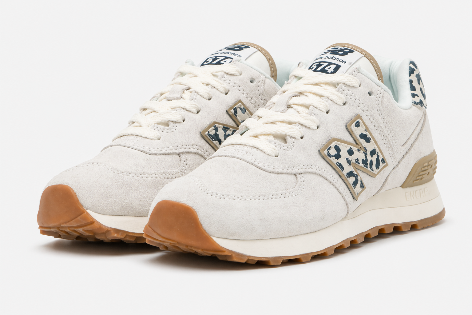 New Balance W574 Lightweight Cushioned Sneakers Effortless Everyday Comfort Minimal Style Spring Summer Women - UltraChic