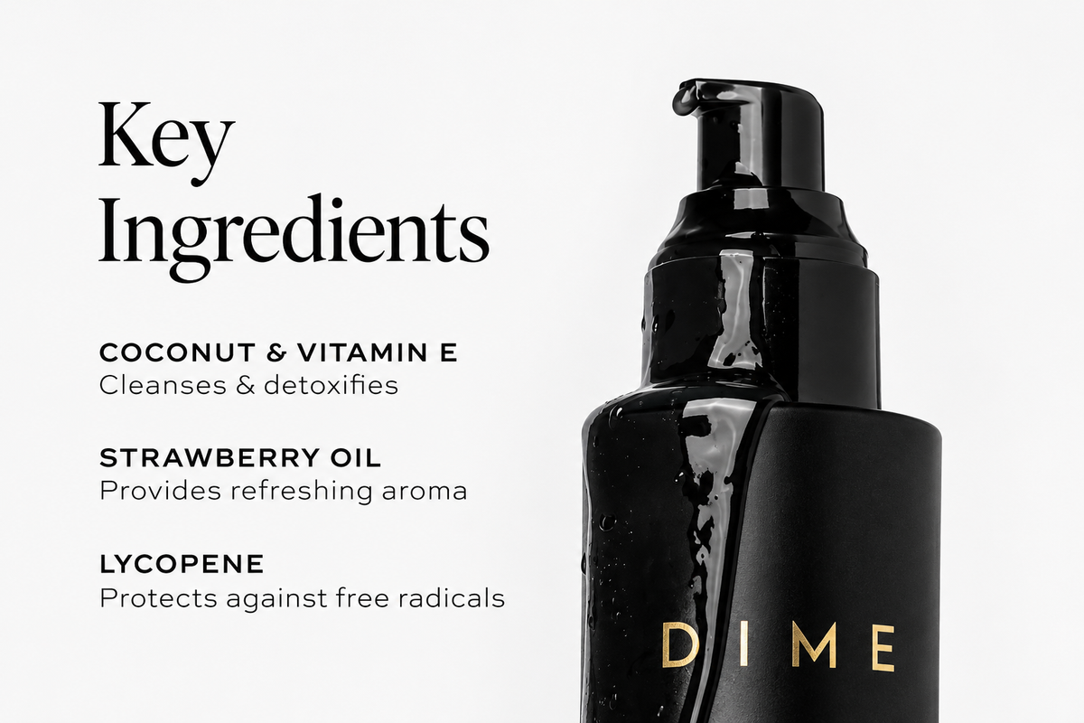 DIME Beauty Gentle Jelly Cleanser 120ml – Hydrating Facial Gel Cleanser