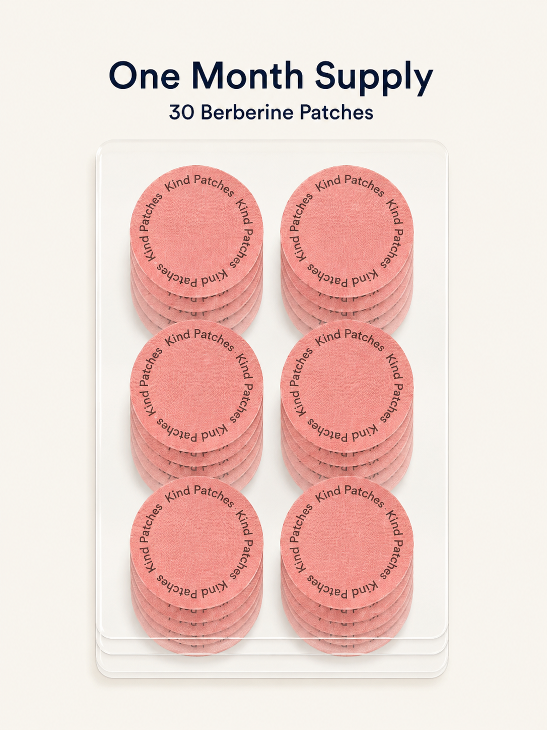 Berberine GLP-1 Wellness Patches – 30 Daily Metabolism Support Patches for Appetite Control & Healthy Lifestyle