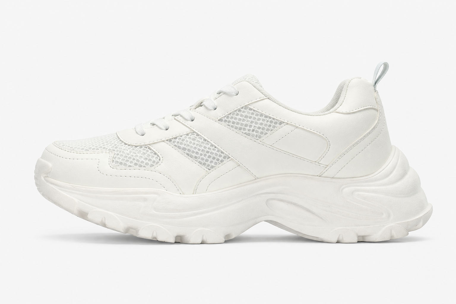 Even&Odd Low Top Chunky Sneakers Lightweight Cushioned Effortless Clean Street Look Spring Summer Women - UltraChic