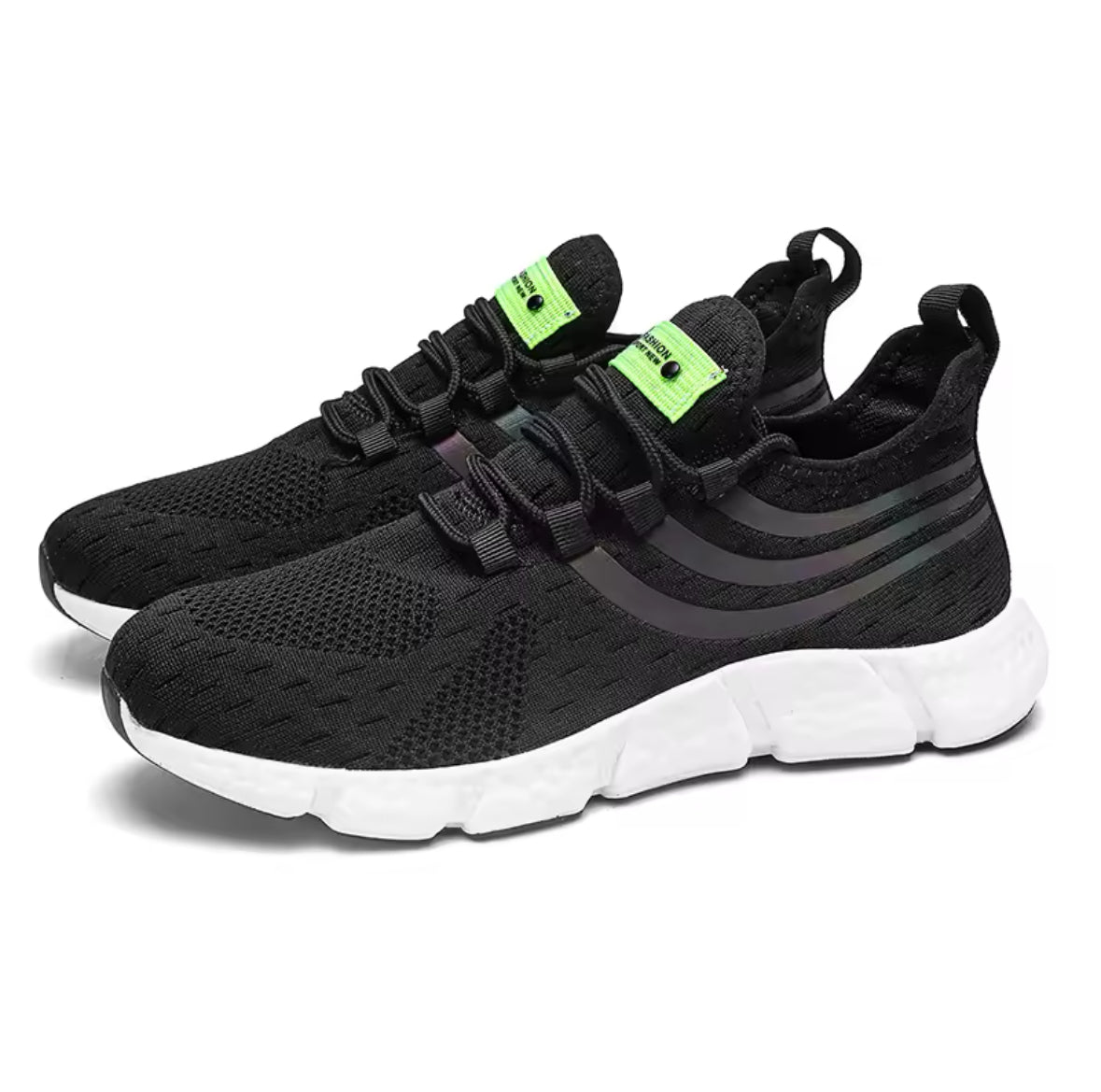 Step into Comfort and Style with Men’s Breathable Classic Running Sneakers – Lightweight, Slip-on Mesh Shoes for Outdoor Walking & Sports