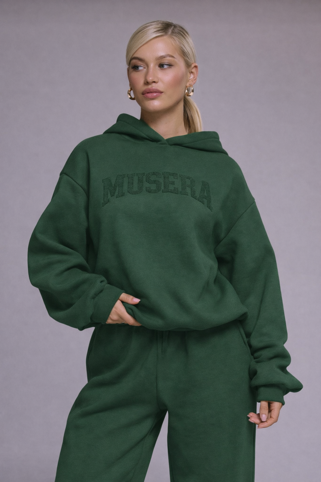 Women’s Oversized Applique Hoodie – Cozy Cute Casual Winter Sweatshirt for Women - UltraChic