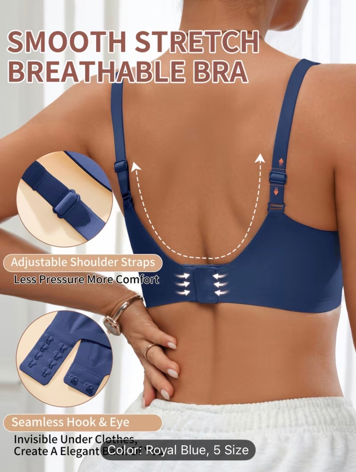 Sexy Jelly Push-Up Bra – High-Quality Comfortable Wireless Bra for Everyday Wear (Single Pack) - UltraChic