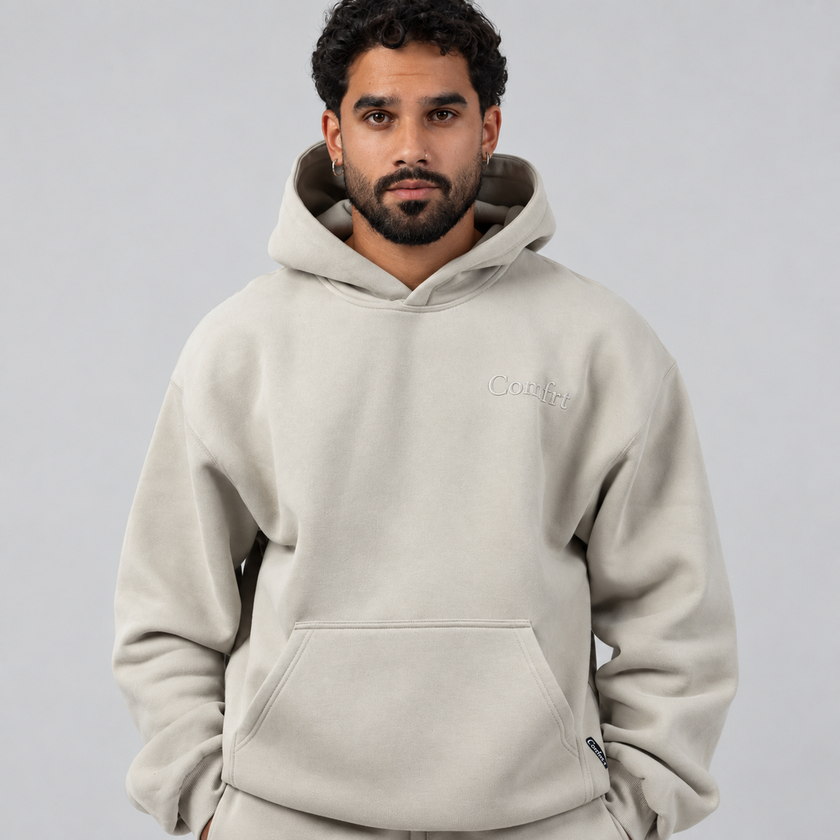 Comfrt Minimalist Hoodie – Mega Oversized Heavyweight Fleece Hoodie