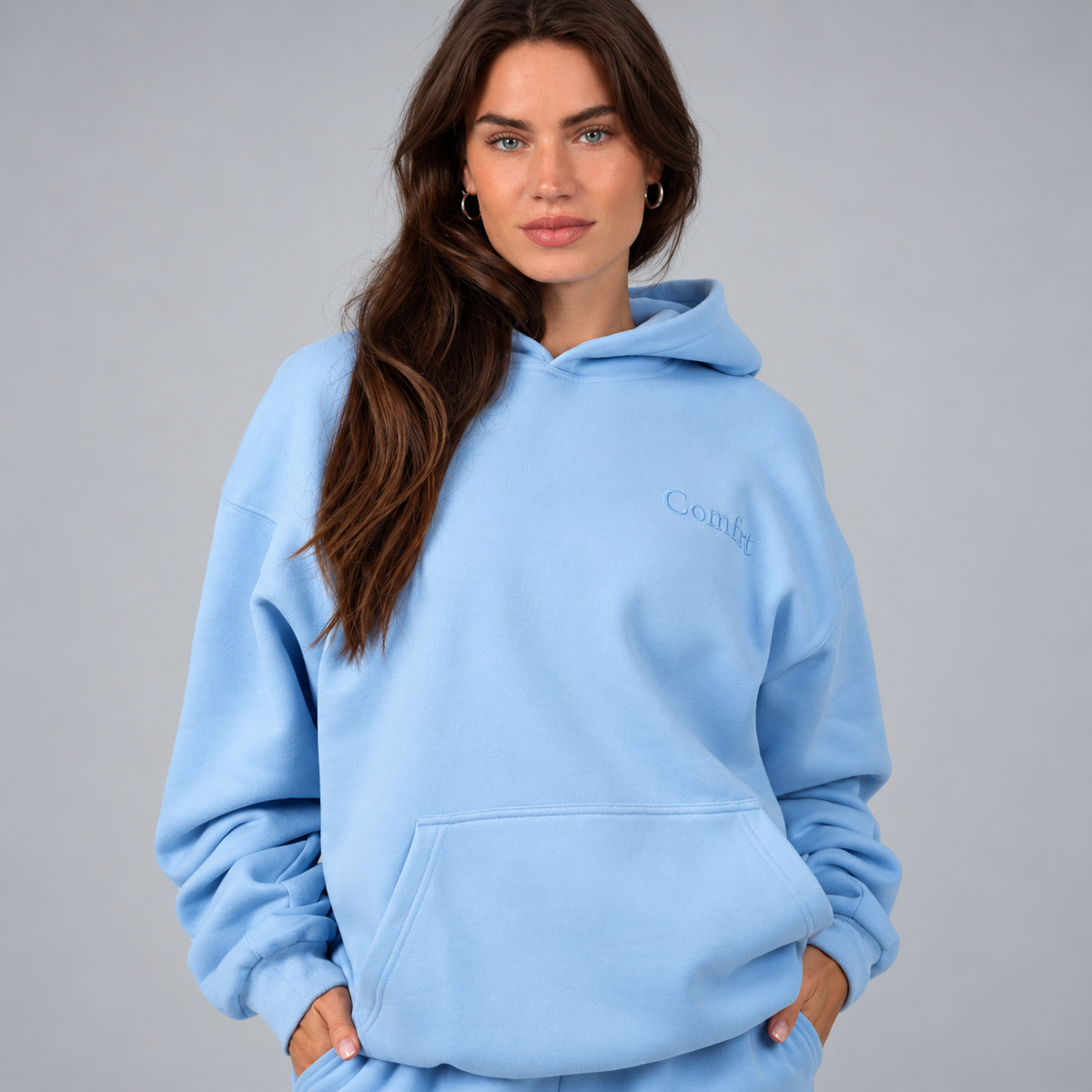 Comfrt Minimalist Hoodie – Mega Oversized Heavyweight Fleece Hoodie