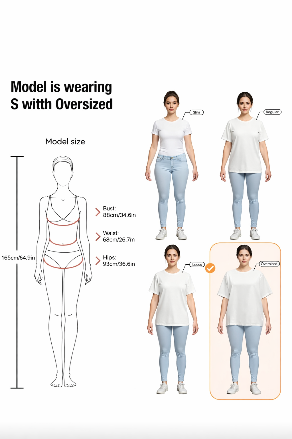 Women’s Minimalist Loose Fit Sweatshirt – Soft Solid Color Autumn Winter Casual Essential