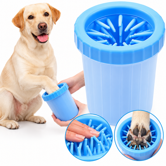 Dog Paw Cleaner Cup – Portable Silicone Paw Washer