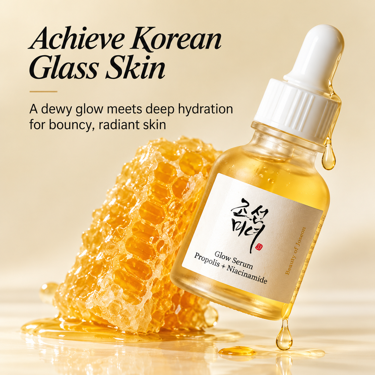 Beauty of Joseon Glow Serum: Propolis + Niacinamide – Hydrating & Radiance Serum, 30ml
