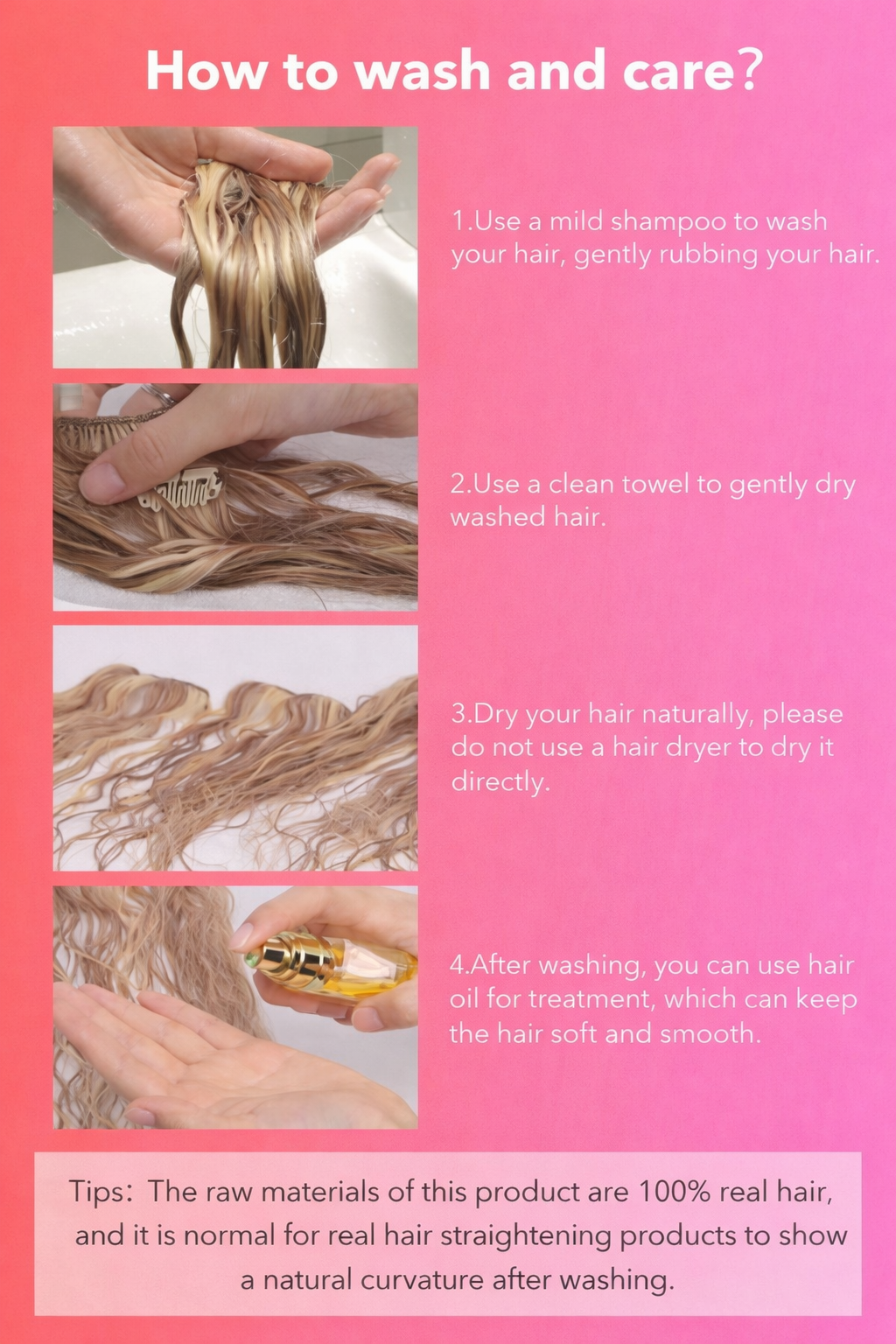 Clip In Human Hair Extensions 7PCS Remy – Double Weft Invisible Natural Hair Extensions for Women