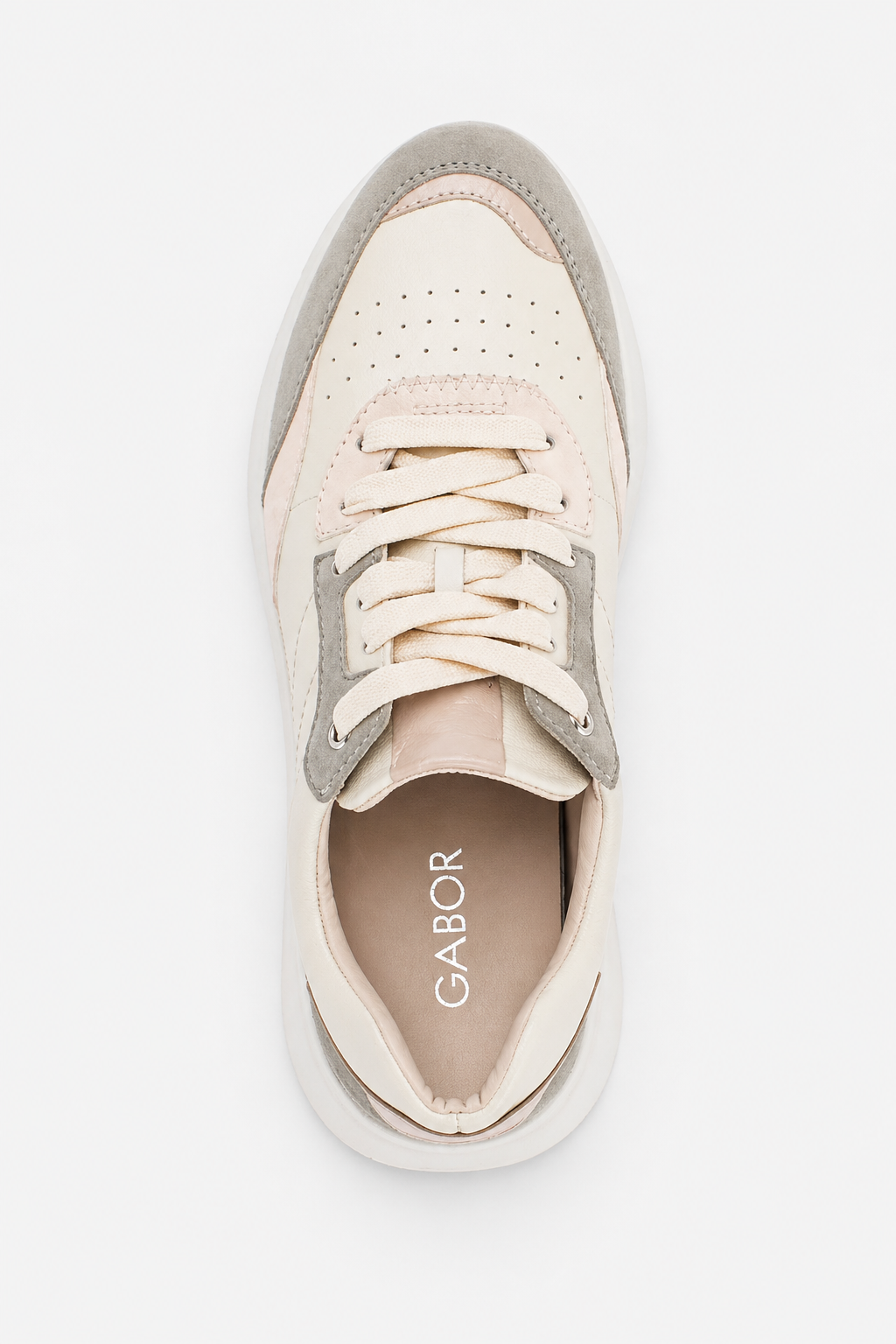 Women Breathable Lightweight Contrast Panel Sneakers Effortless Clean Elegant Style Spring Summer - UltraChic