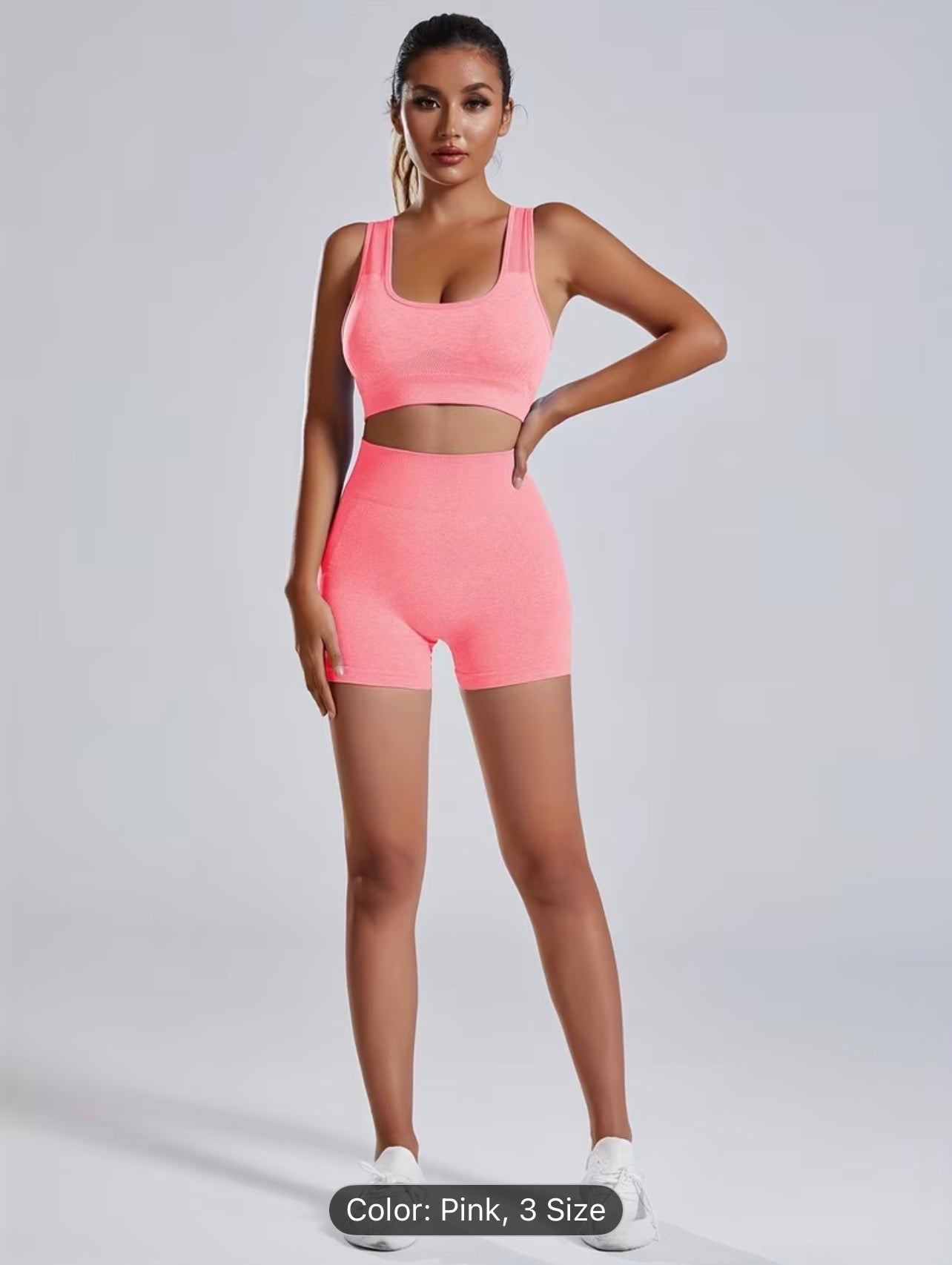 Seamless Yoga Set – High Stretch Backless Gym Wear Autumn Activewear for Women