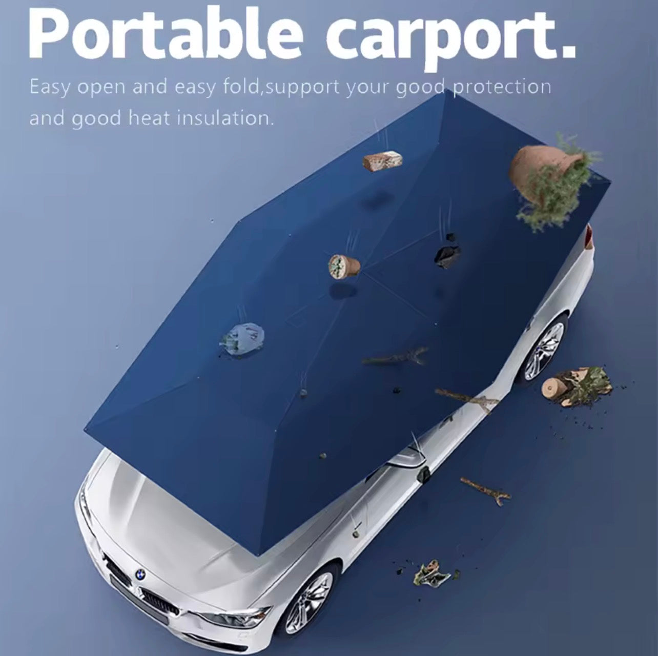 Portable Car Roof Cover – Waterproof UV Protection Sun Shade for Summer Driving - UltraChic