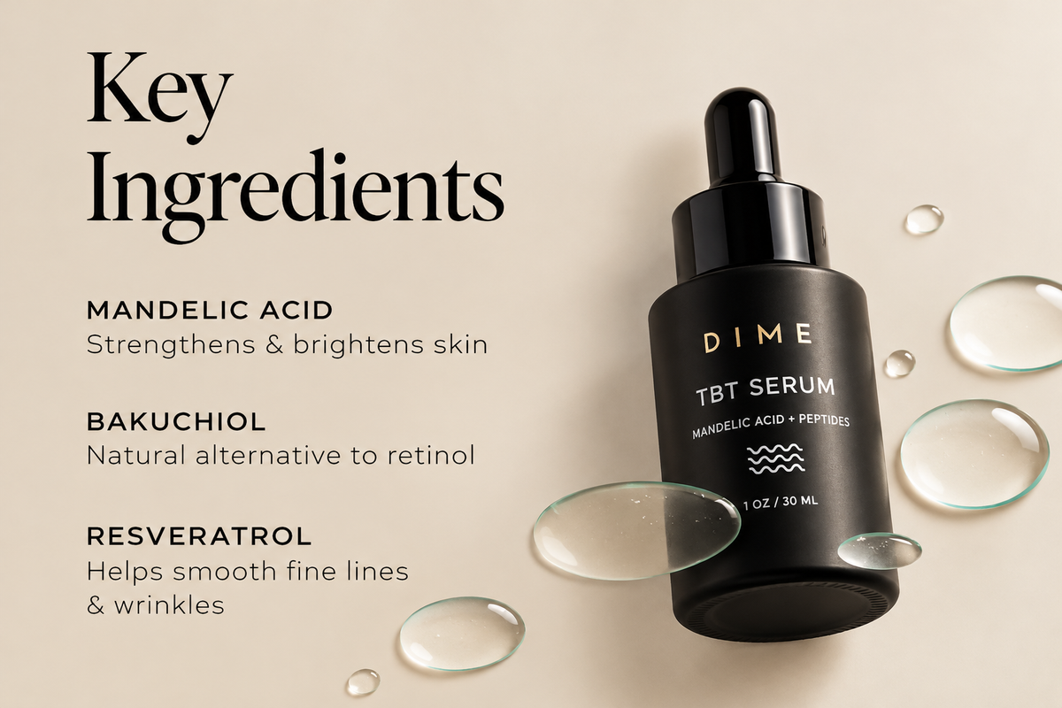 DIME Beauty TBT Serum 30ml – Anti-Aging & Hydrating Facial Serum