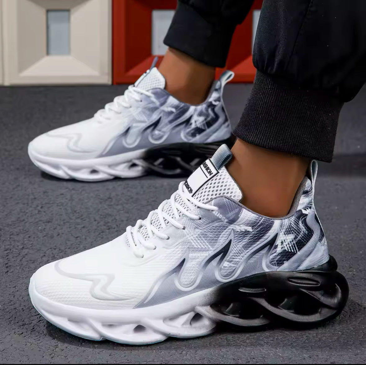 Unisex Running Shoes – Lightweight, Breathable, and Comfortable Tennis Sneakers for Men and Women | Perfect Lace-up Summer Shoes!