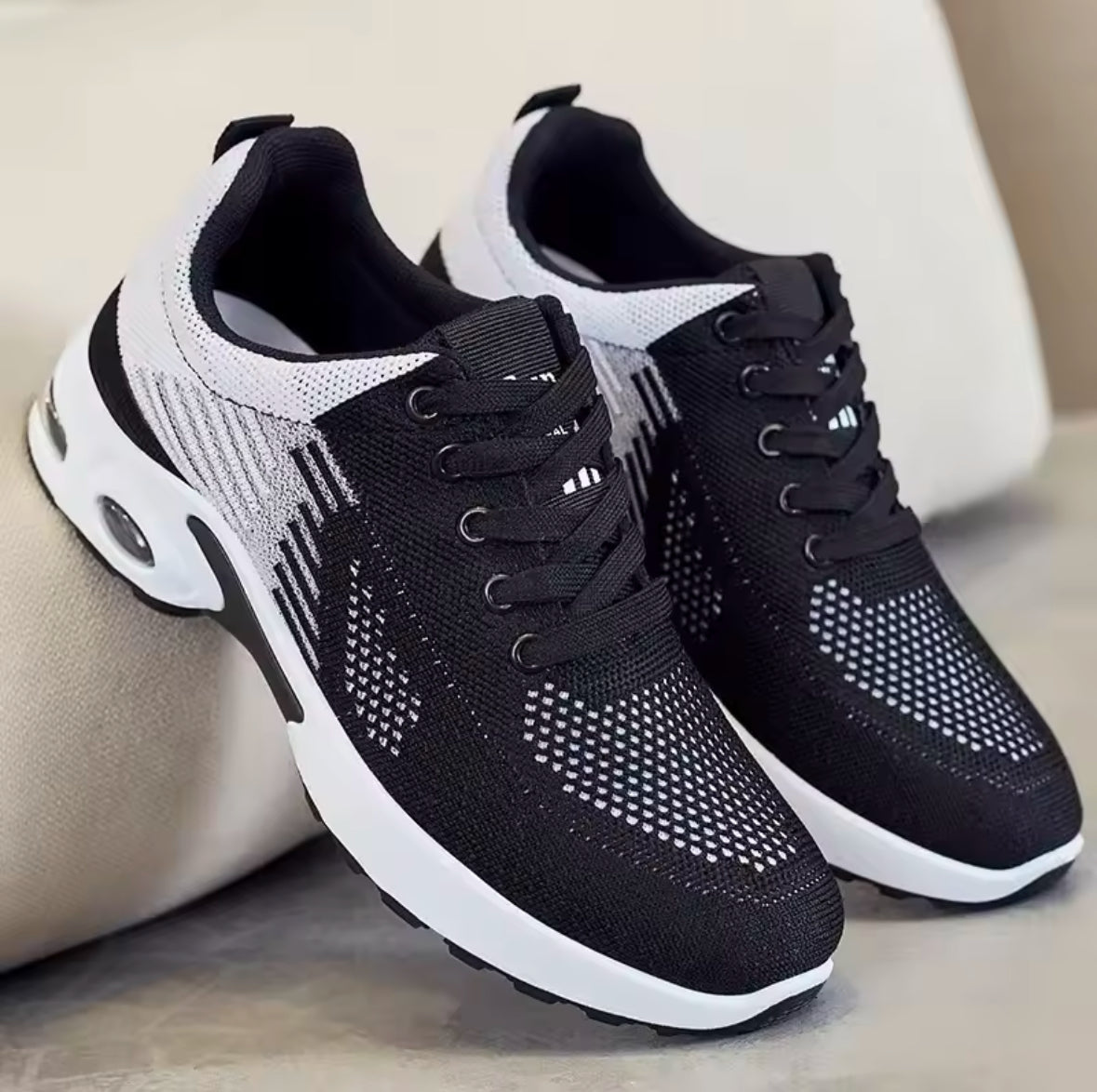 Lightweight Breathable Women’s Running Shoes – Air Cushion Mesh Sneakers for Summer Training & Outdoor Sports