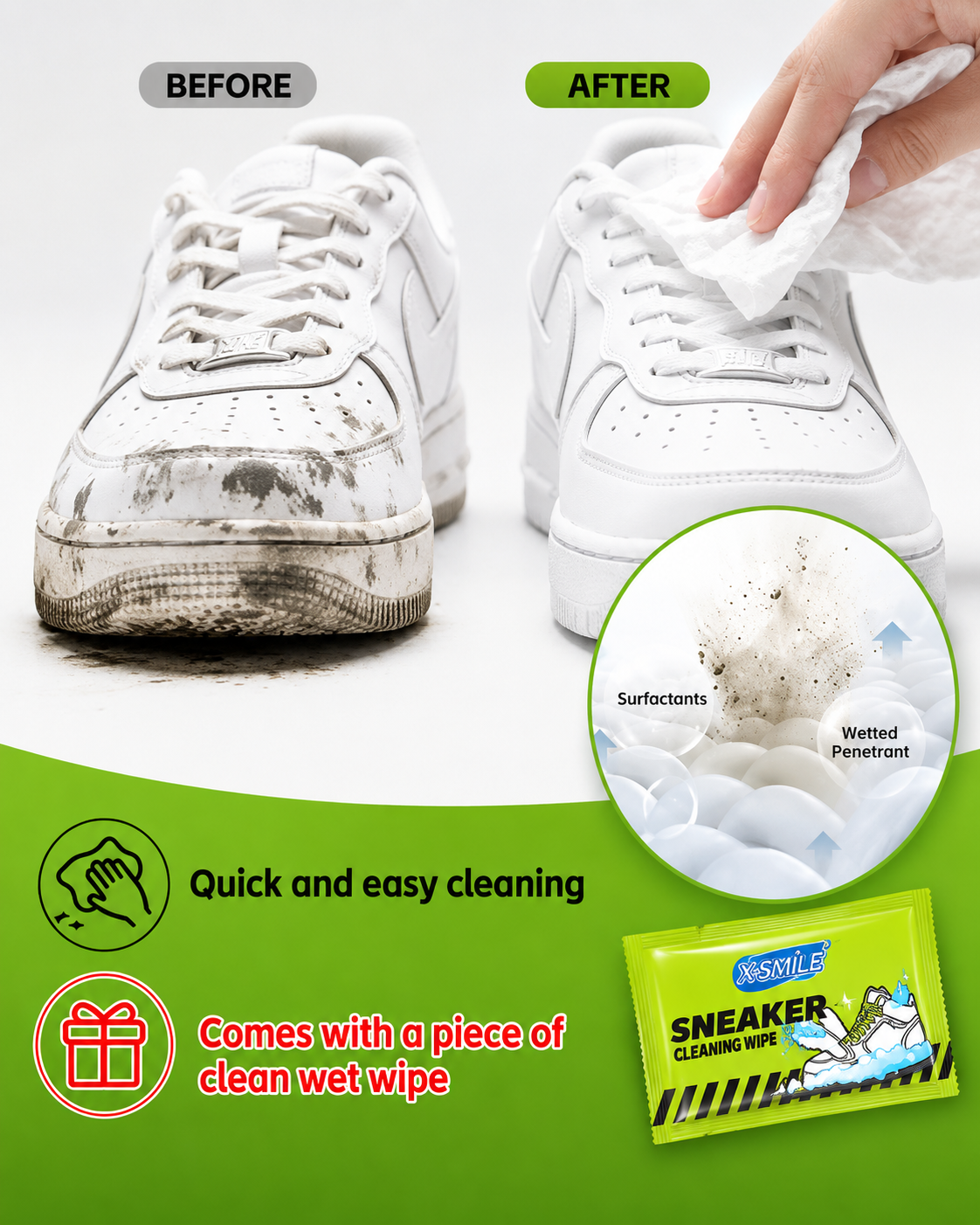 Premium Sneaker Cleaning Foam Kit - UltraChic