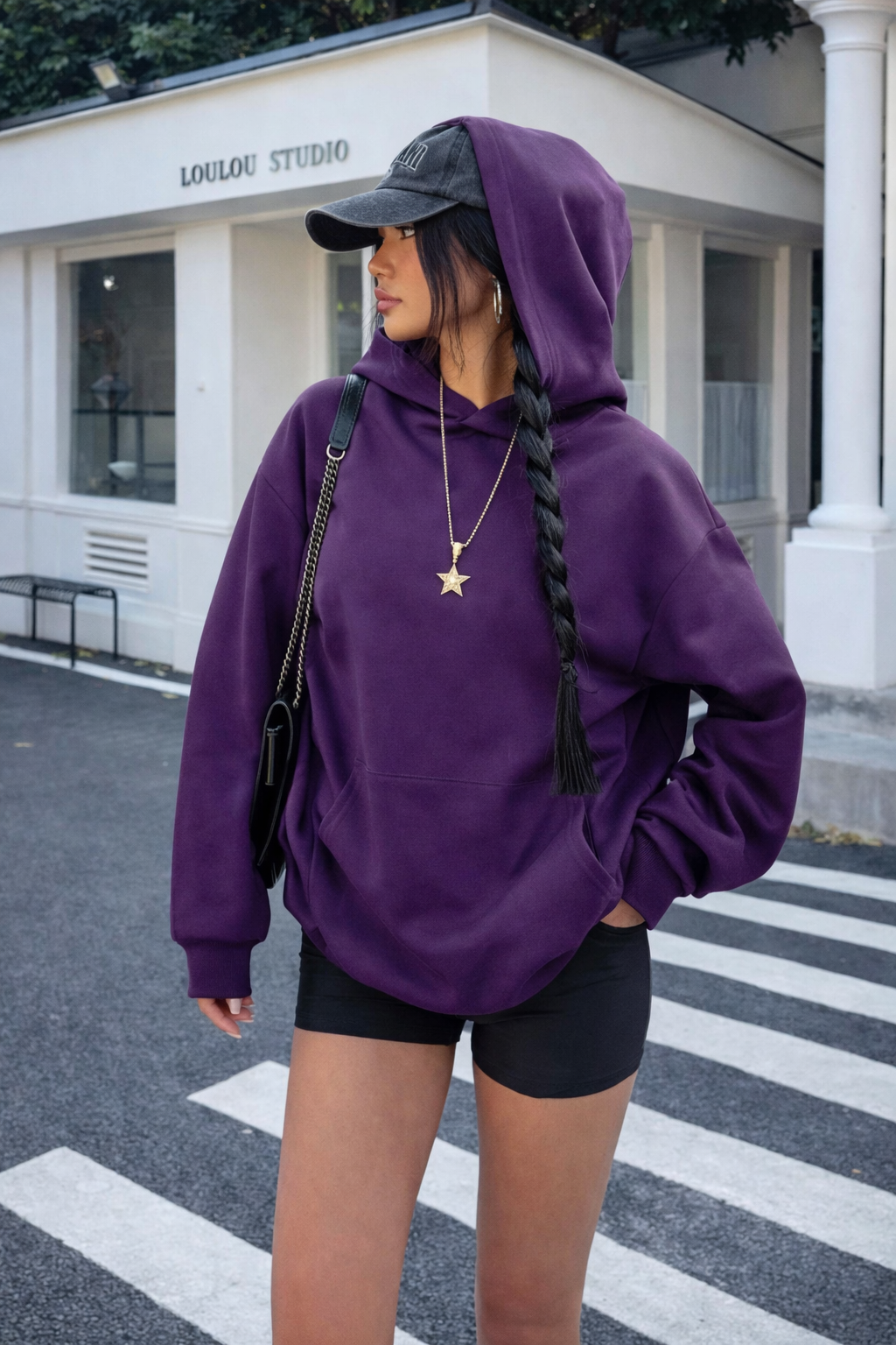Women’s Rhinestone Letter Sweatshirt – Thermal Autumn Casual Streetwear