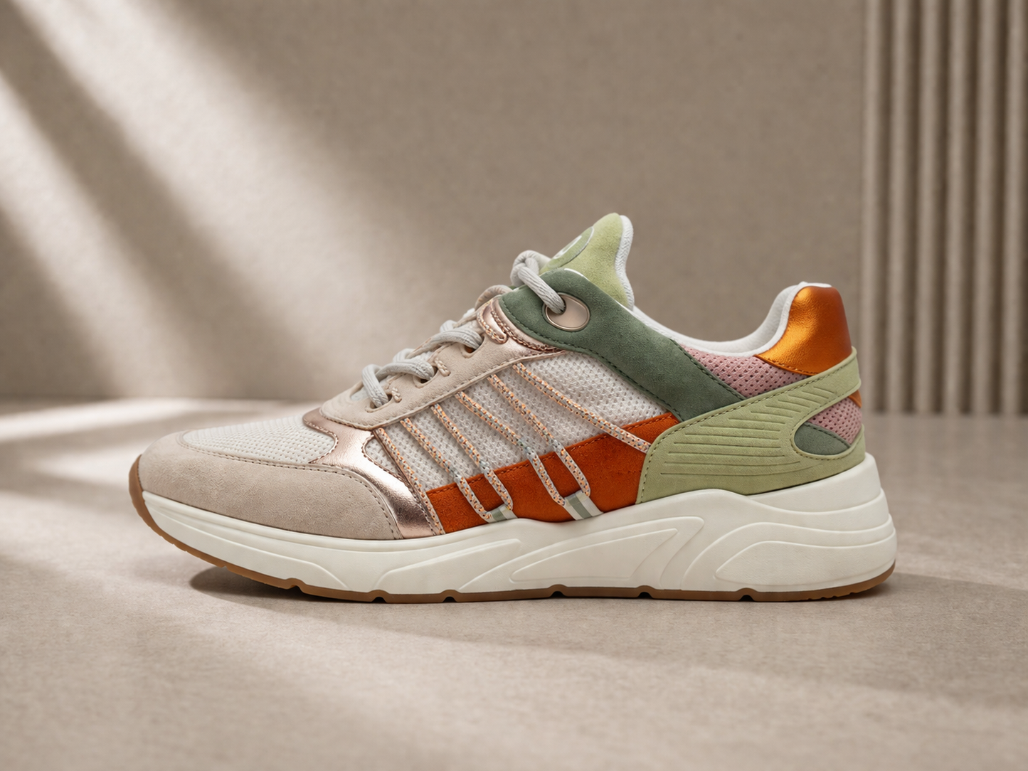 Sneakers Tamaris Offwhite Breathable Comfort Clean Stylish Look All Season Women - UltraChic
