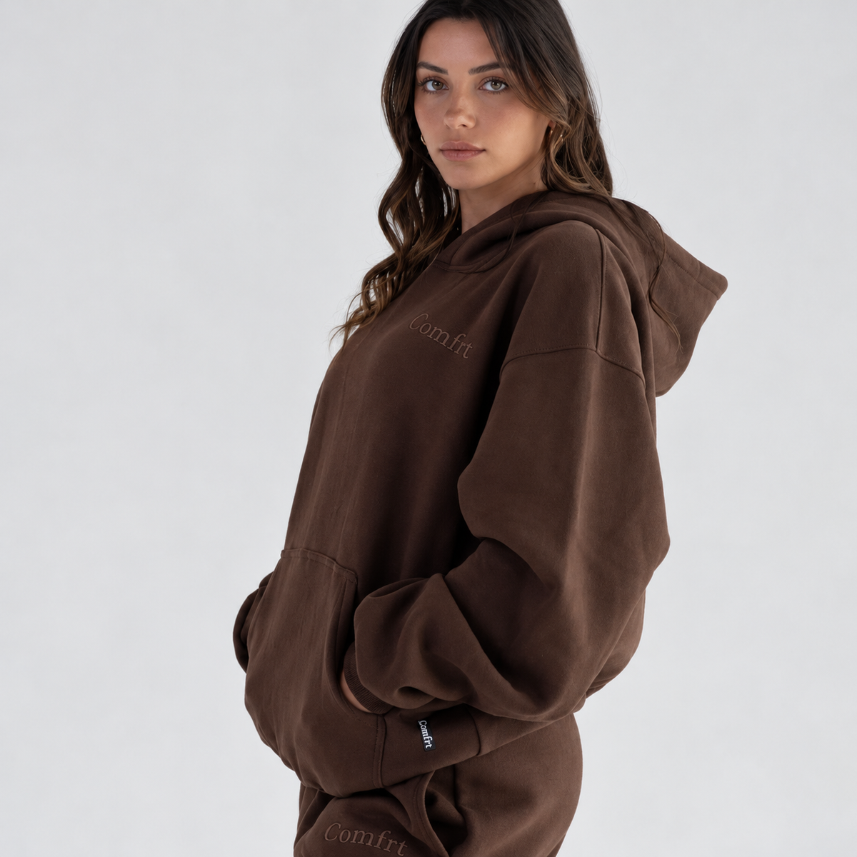 Comfrt Minimalist Hoodie – Mega Oversized Heavyweight Fleece Hoodie