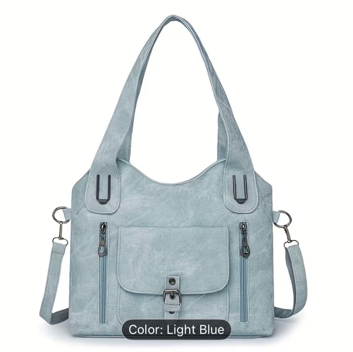 Women’s Soft Tote Shoulder Bag – Detachable Strap, Daily & Work Bag, Stylish Everyday Carry Handbag - UltraChic