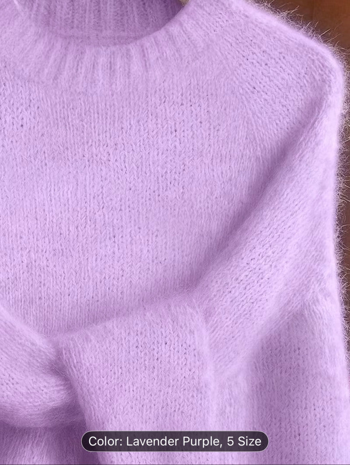 Sweater Made from a Soft Mohair Blend for Women - Features a French-Inspired Raglan Sleeve And Drop Shoulder Design, Perfect for The Fall And Winter Seasons, Ideal As a Christmas Or Birthday Gift - UltraChic