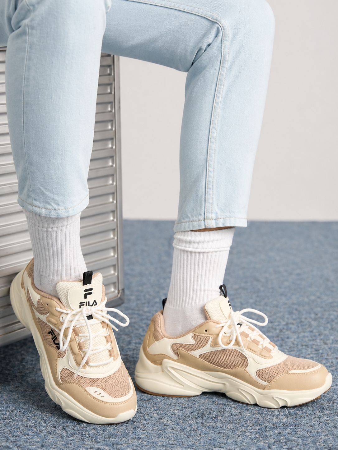 Chunky Sneakers Breathable Cushion Comfort Effortless Street Style All Season Unisex - UltraChic
