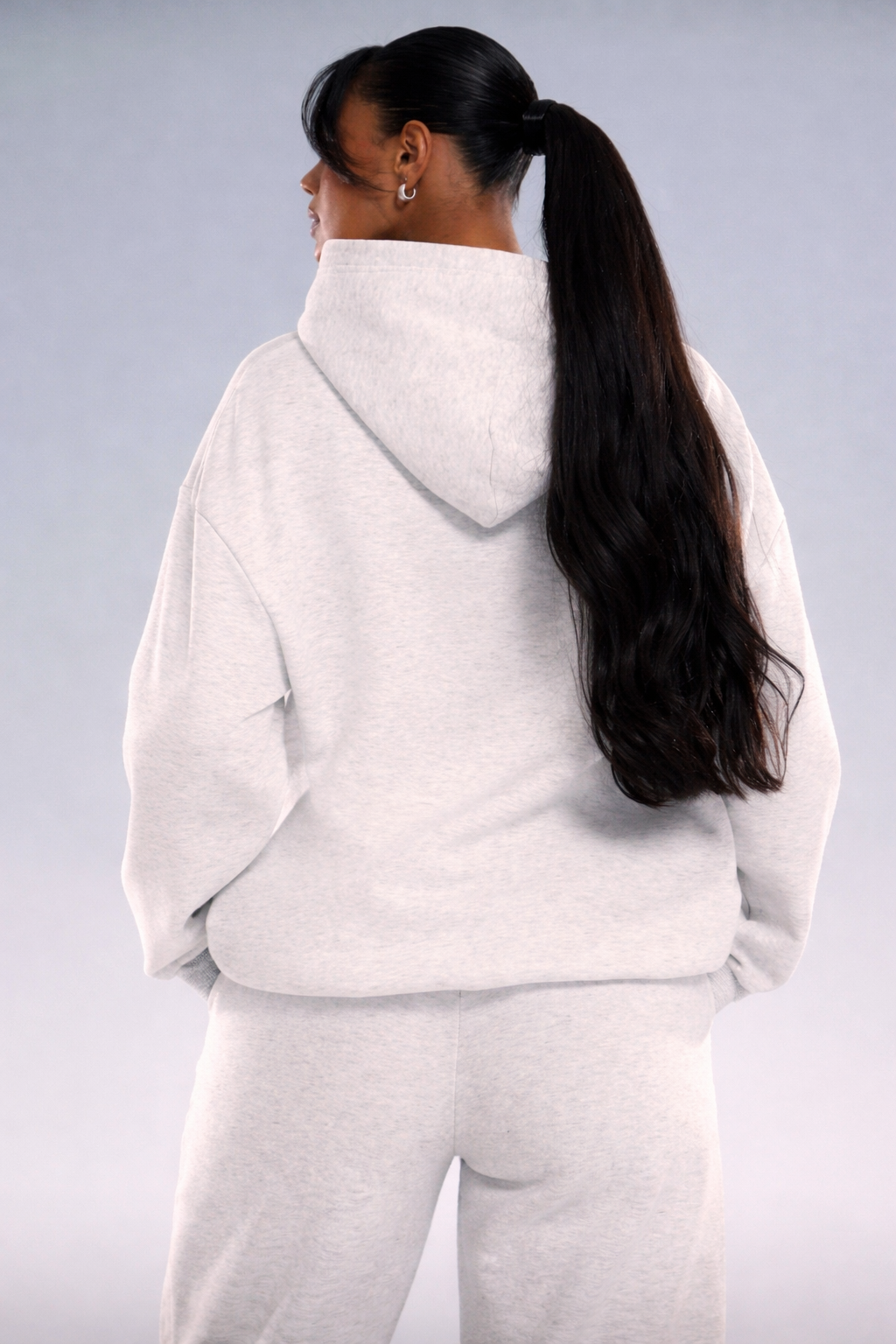 Oversized Logo Hoodie – Embroidered Cozy Autumn Winter Streetwear