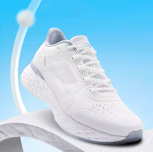 ONEMIX White Running Shoes – Lightweight Marathon Sneakers for Men & Women | Perfect for Walking, Trekking & Travel Comfort