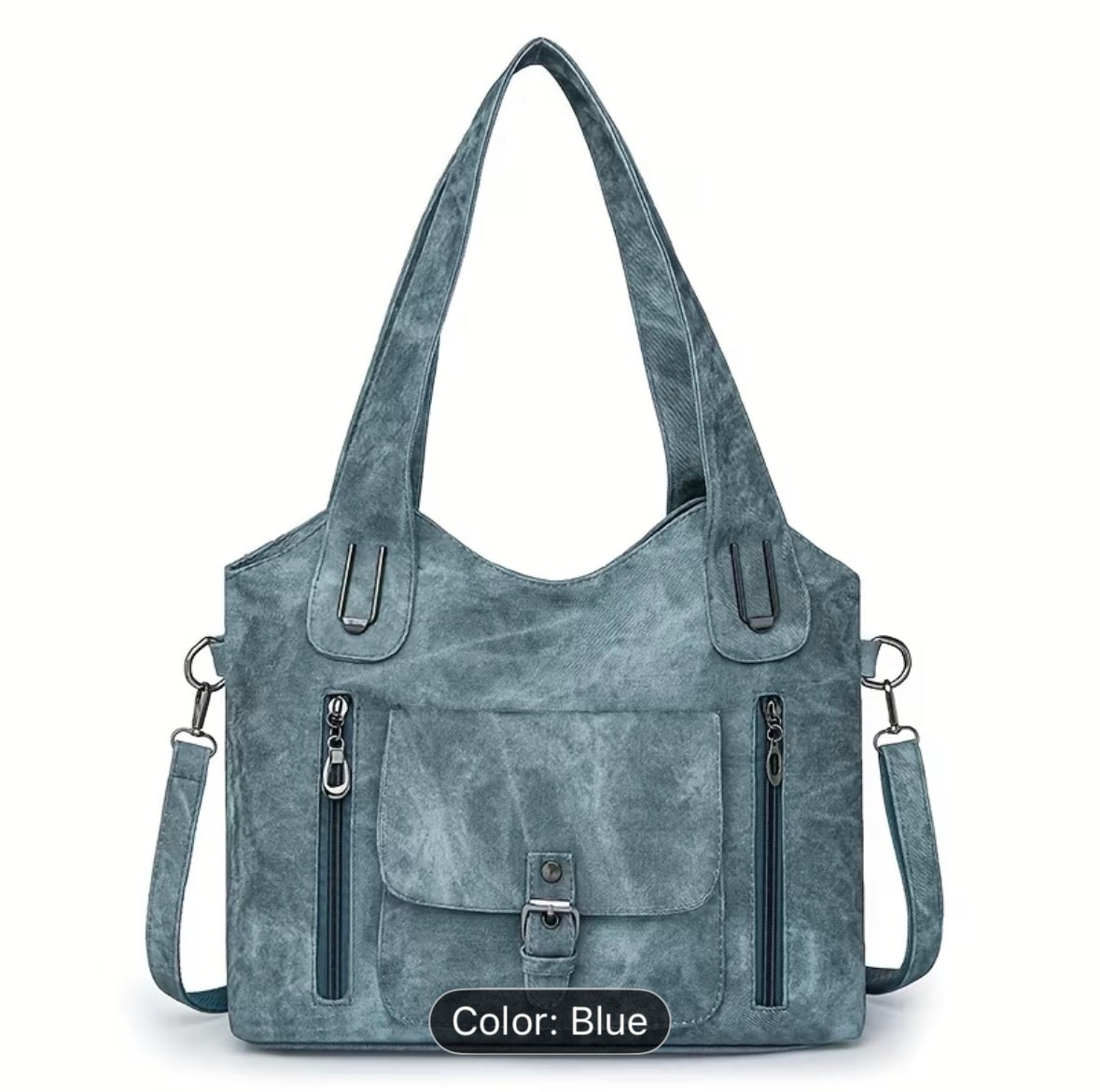 Women’s Soft Tote Shoulder Bag – Detachable Strap, Daily & Work Bag, Stylish Everyday Carry Handbag - UltraChic