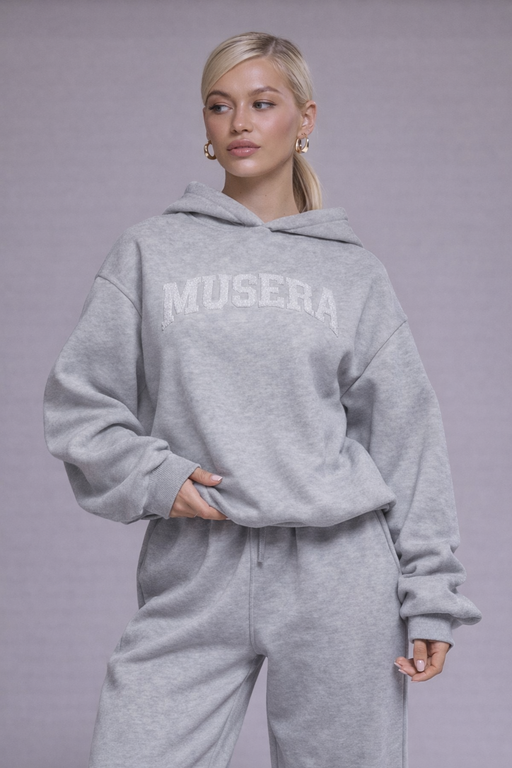 Women’s Oversized Applique Hoodie – Cozy Cute Casual Winter Sweatshirt for Women - UltraChic