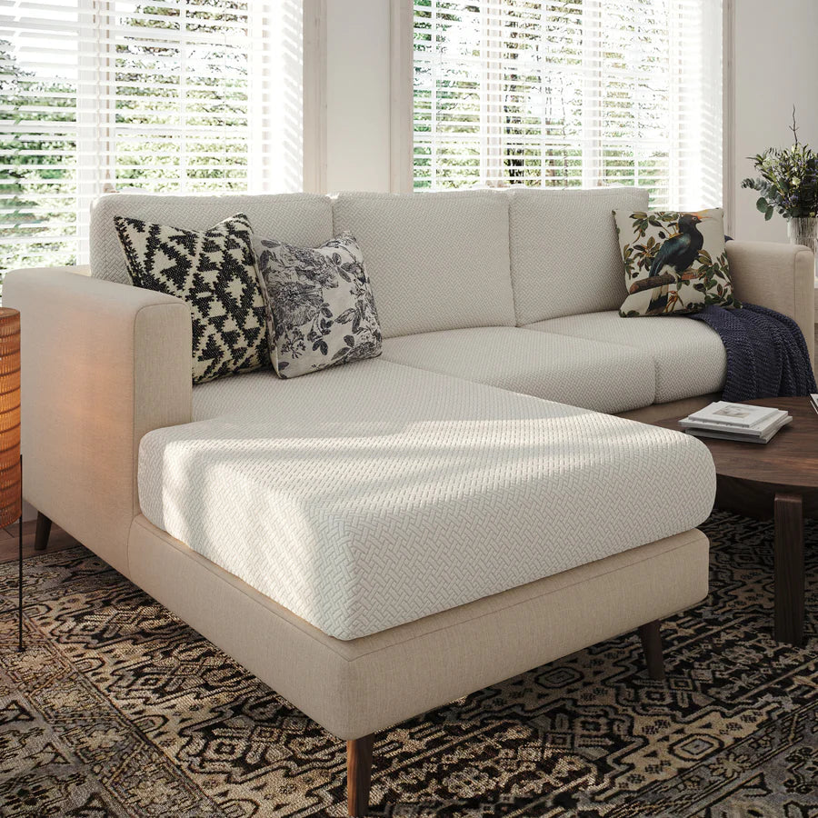 Premium Stretch Velvet Sofa Cover – Washable, Non-Slip & Pet-Friendly Protection - UltraChic