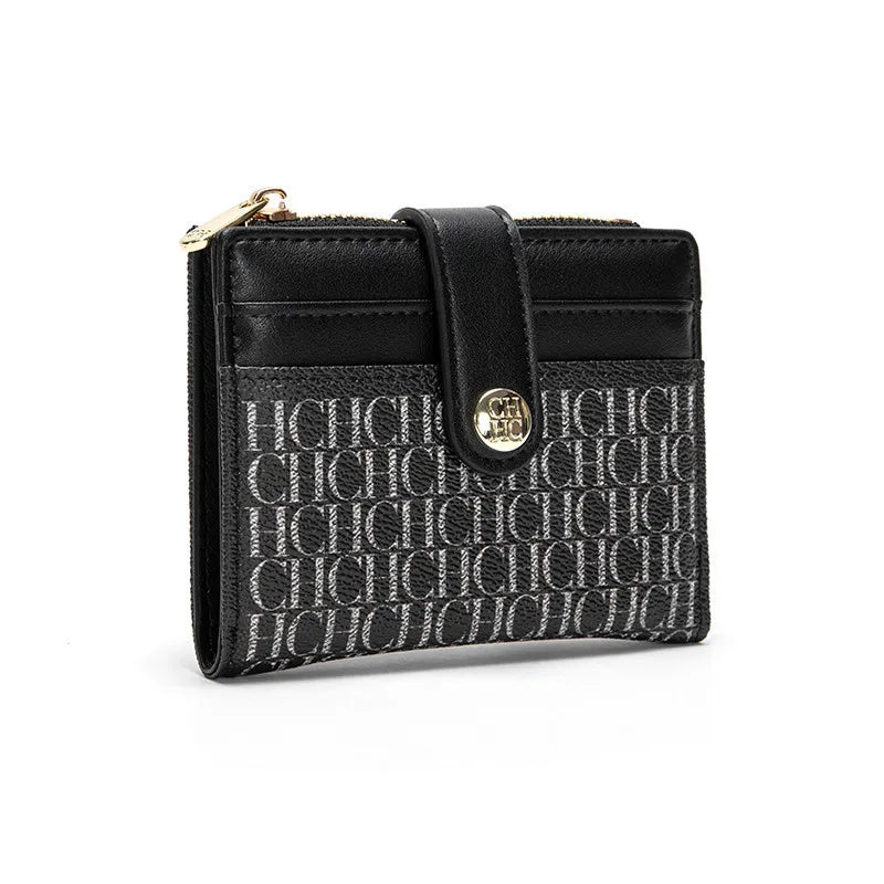 "Pink Leather Card Case | Personalized Monogram Option | Slim & Stylish Organizer" - UltraChic