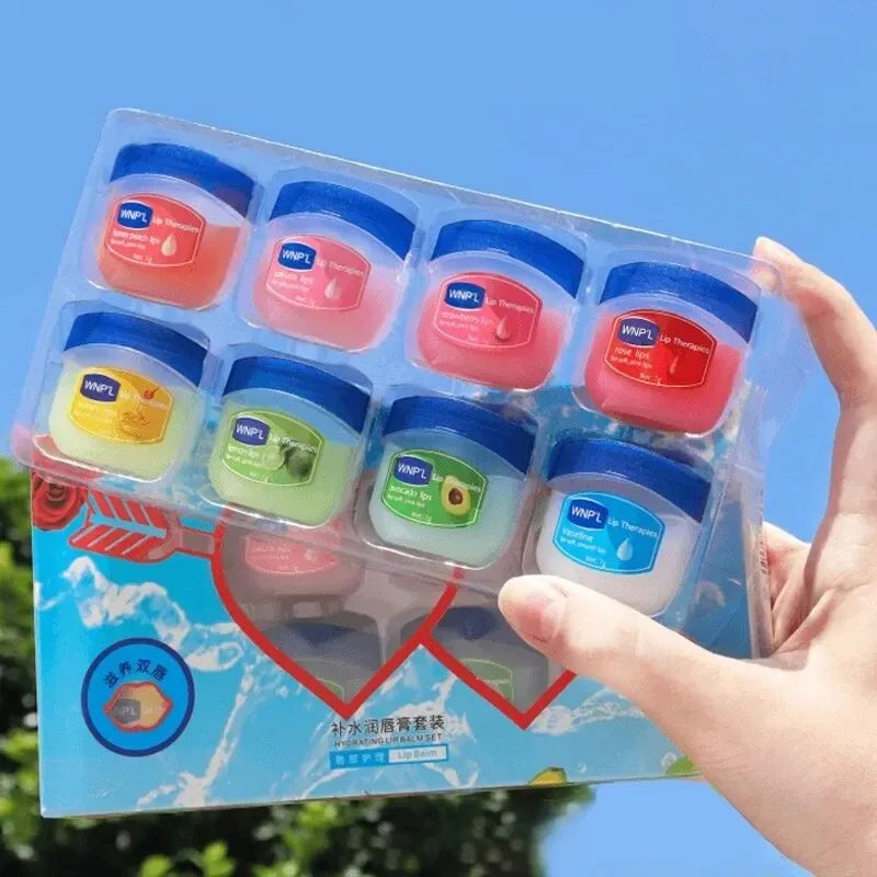 Moisturizing Lip Balm Set (4/6/8pcs) – Nourishing, Long-Lasting Hydration for Soft, Smooth Lips!