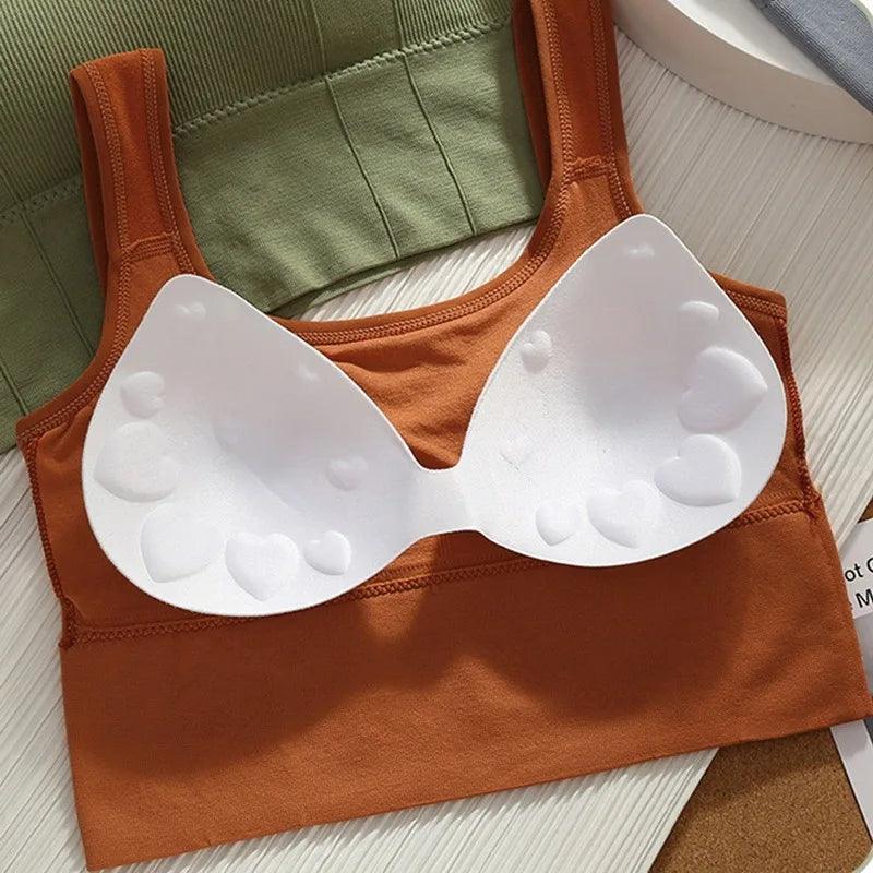 Breathable Sports Bra Anti-Sweat Fitness Top Women Seamless Yoga Bra Shockproof Crop Top Push Up Sport Bra Gym Workout Top - UltraChic