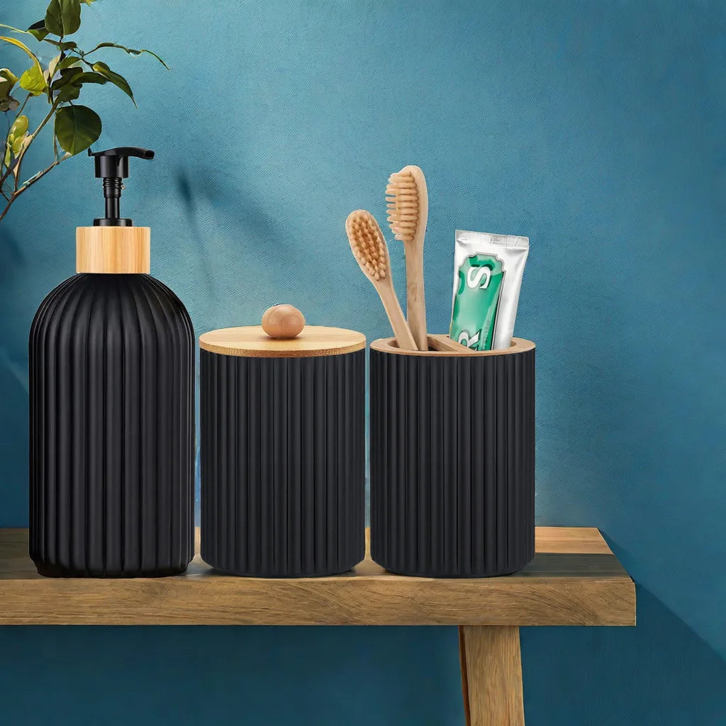 Bathroom Countertop Container – Refillable Hand Soap Dispenser for Modern Home - UltraChic